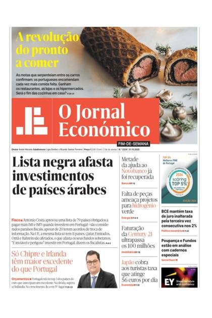 Jornal Económico + Special Report – 31/10/2025