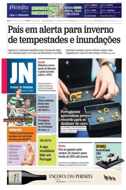 Jornal de Notícias – 1/11/2025