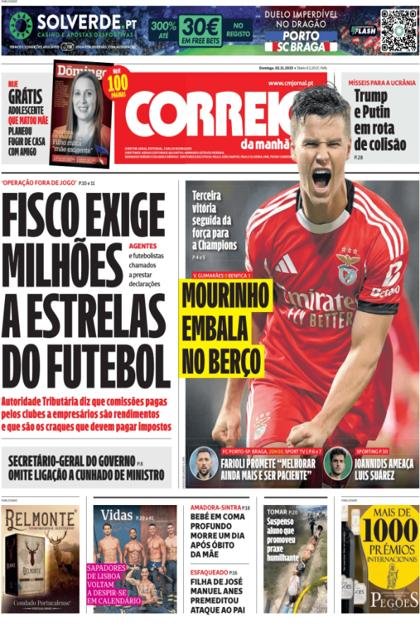 Correio da Manhã + Domingo – 2/11/2025