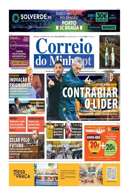 Correio do Minho – 2/11/2025