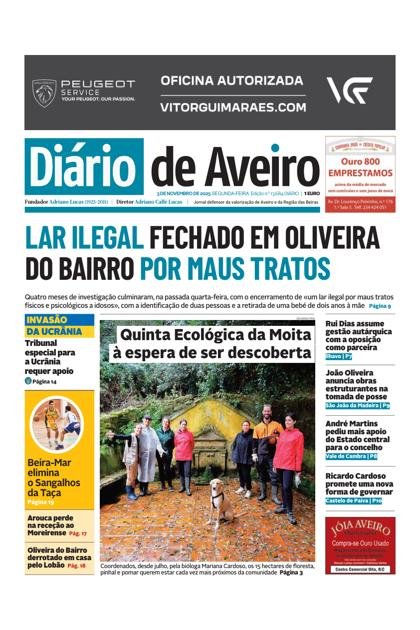Diário de Aveiro – 3/11/2025