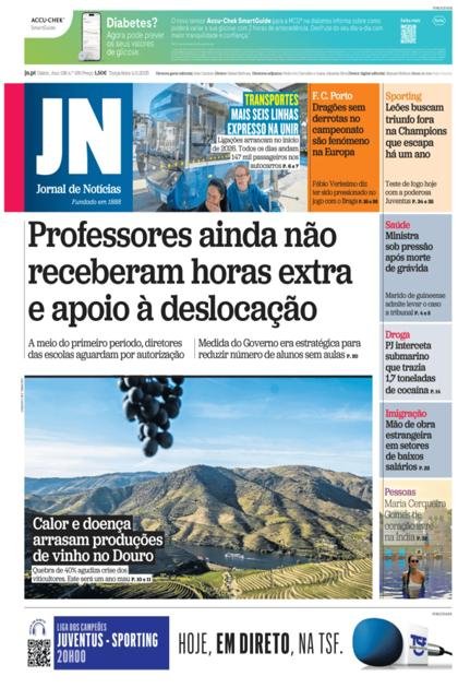 Jornal de Notícias – 4/11/2025