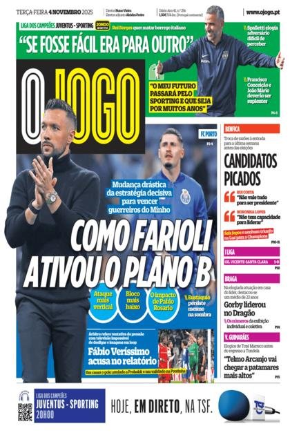 O Jogo – 4/11/2025