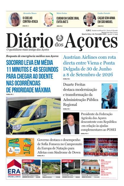 Diário dos Açores – 5/11/2025