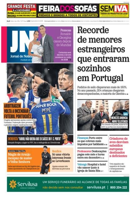 Jornal de Notícias – 5/11/2025