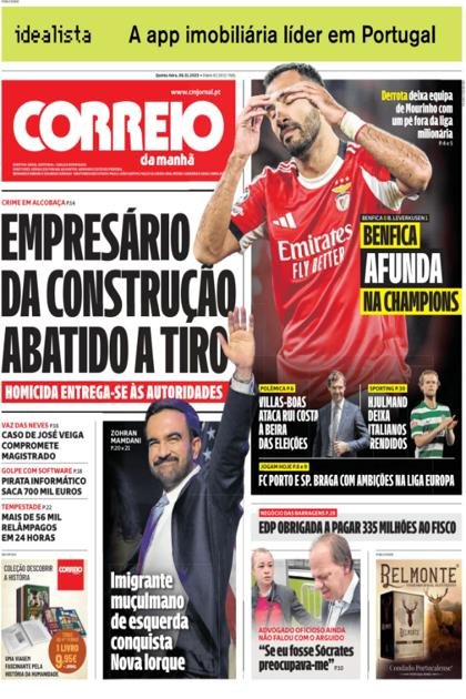 Correio da Manhã – 6/11/2025
