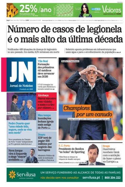 Jornal de Notícias – 6/11/2025