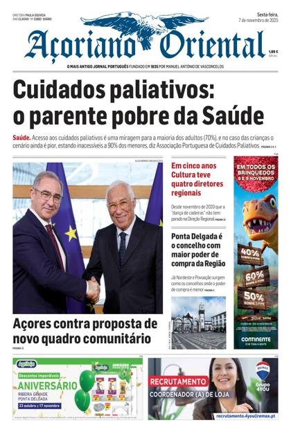 Açoriano Oriental – 7/11/2025