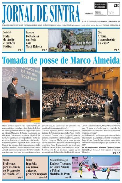 Jornal de Sintra – 7/11/2025