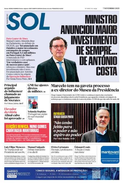 Nascer do Sol – 7/11/2025