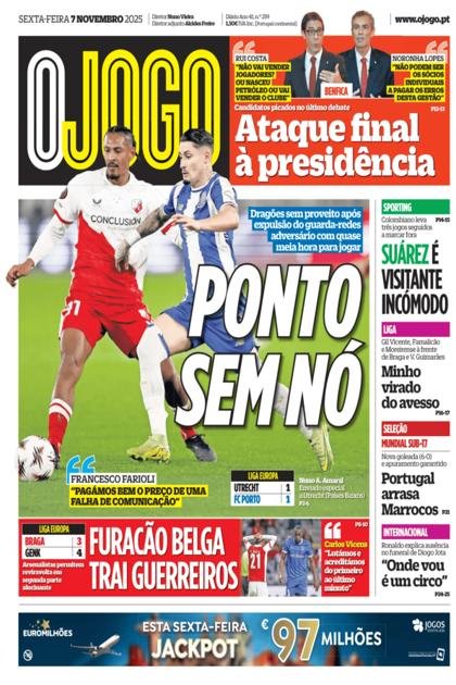O Jogo – 7/11/2025