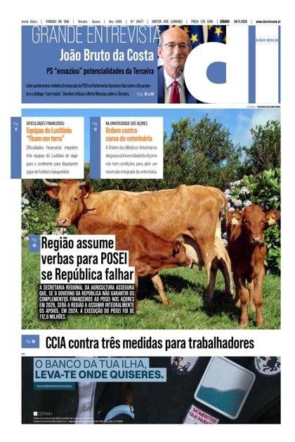 Diário Insular – 8/11/2025