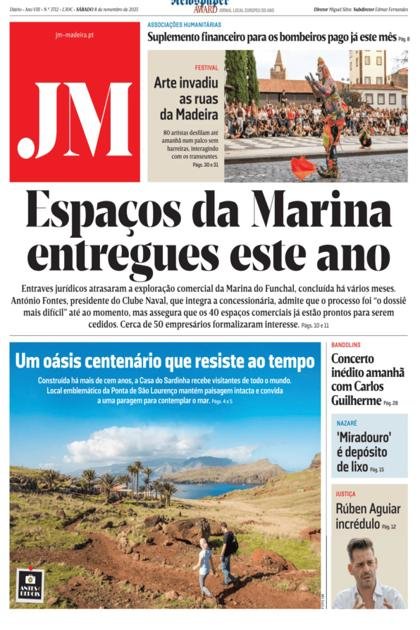 Jornal da Madeira – 8/11/2025