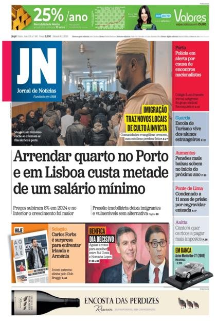 Jornal de Notícias – 8/11/2025