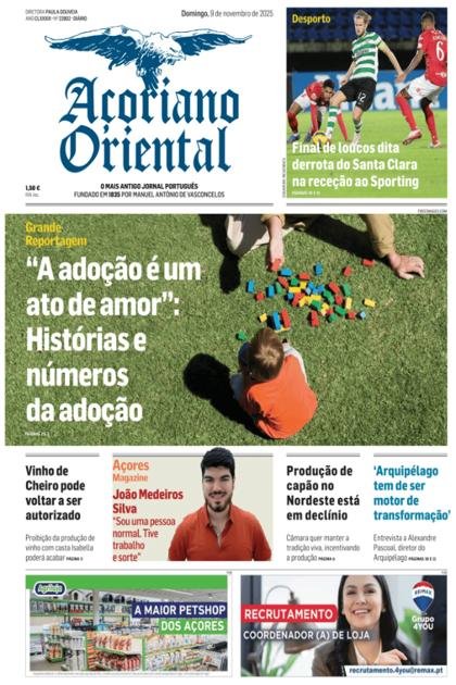 Açoriano Oriental – 9/11/2025