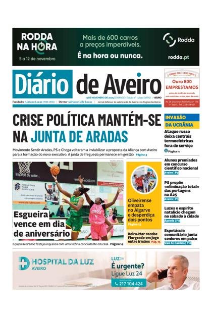 Diário de Aveiro – 9/11/2025