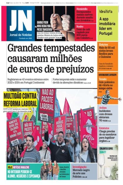 Jornal de Notícias – 9/11/2025