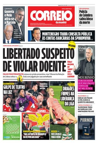 Correio da Manhã – 10/11/2025