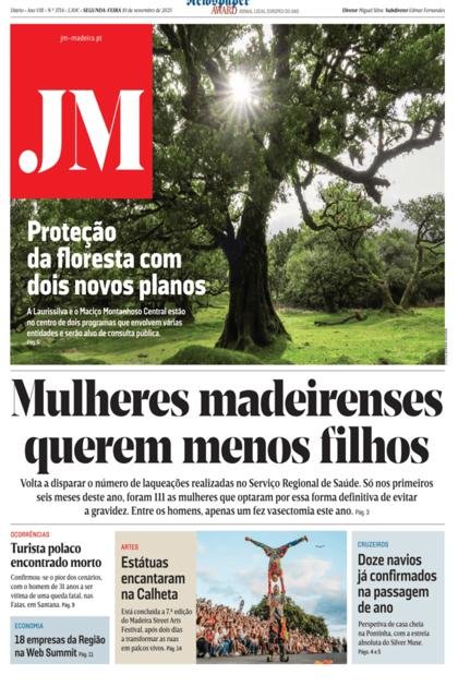 Jornal da Madeira – 10/11/2025