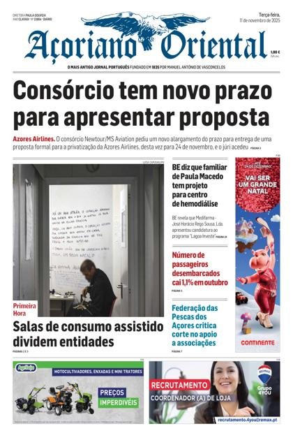 Açoriano Oriental – 11/11/2025