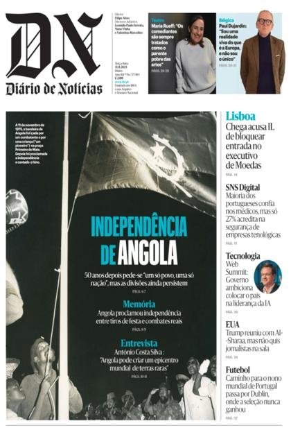 Diário de Notícias – 11/11/2025