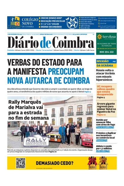 Diário de Coimbra – 11/11/2025