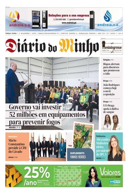 Diário do Minho – 11/11/2025