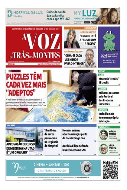 A Voz de Trás os Montes – 12/11/2025