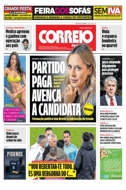 Correio da Manhã – 12/11/2025