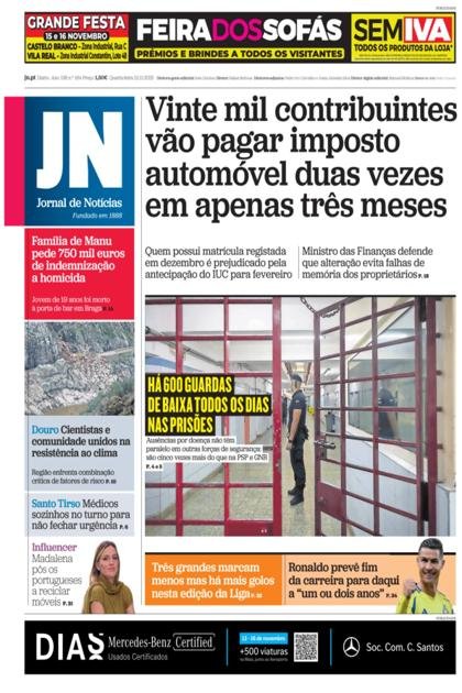 Jornal de Notícias – 12/11/2025