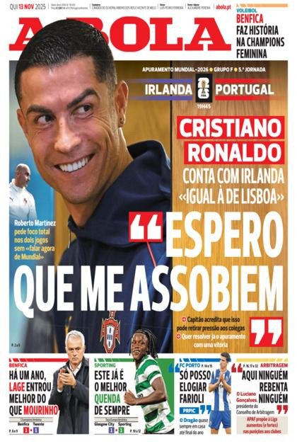 A Bola – 13/11/2025