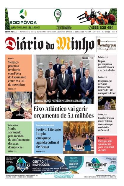 Diário do Minho – 14/11/2025