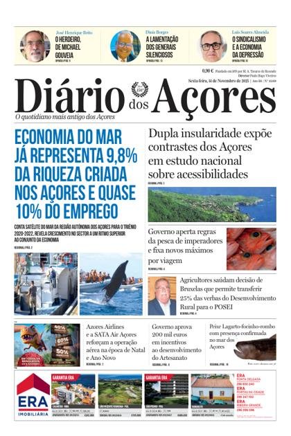 Diário dos Açores – 14/11/2025