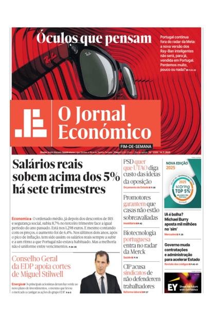 Jornal Económico – 14/11/2025
