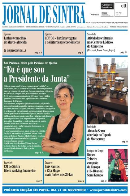 Jornal de Sintra – 14/11/2025