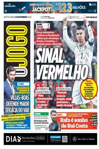 O Jogo – 14/11/2025