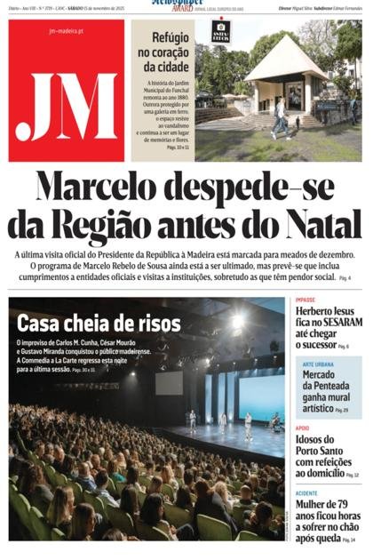 Jornal da Madeira – 15/11/2025