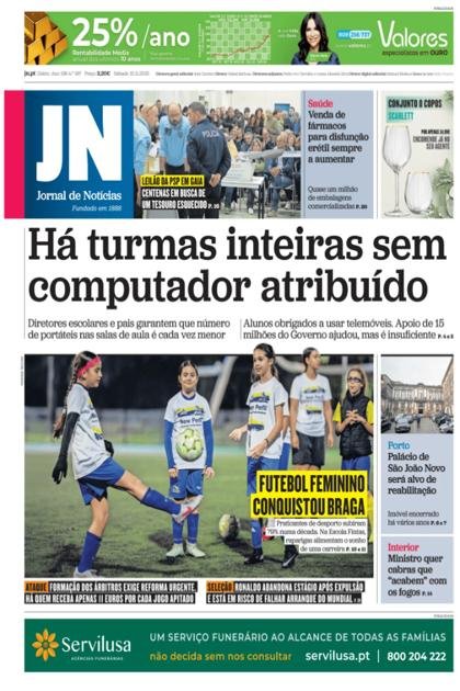 Jornal de Notícias – 15/11/2025