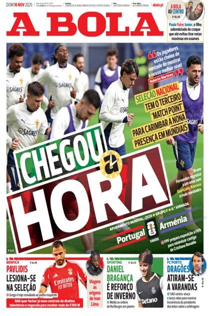 A Bola – 16/11/2025