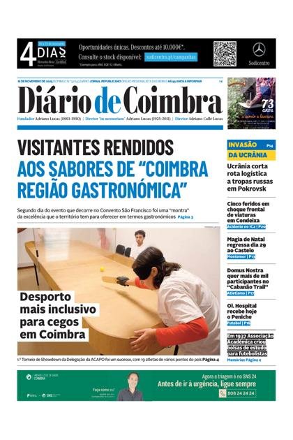 Diário de Coimbra – 16/11/2025