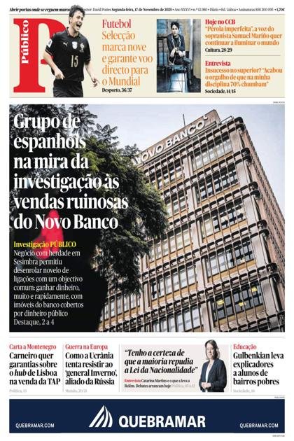 Público LX – 17/11/2025