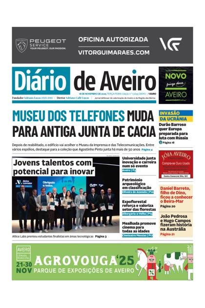 Diário de Aveiro – 18/11/2025