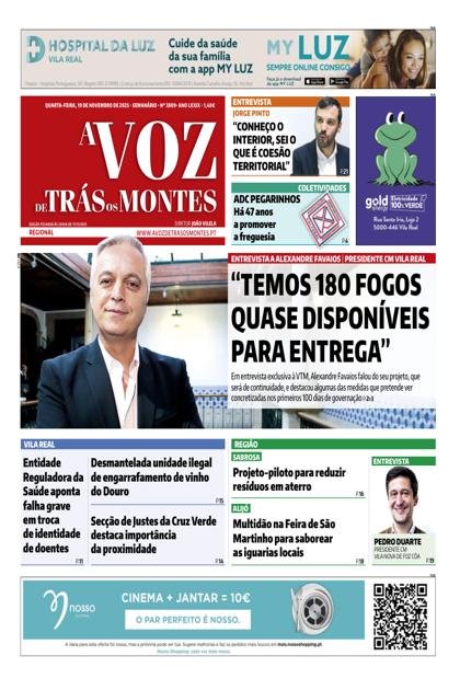 A Voz de Trás os Montes – 19/11/2025