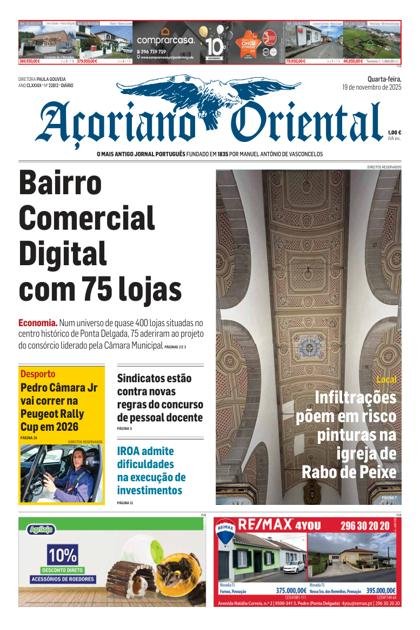 Açoriano Oriental – 19/11/2025