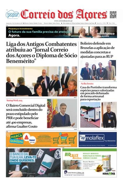 Correio dos Açores – 19/11/2025