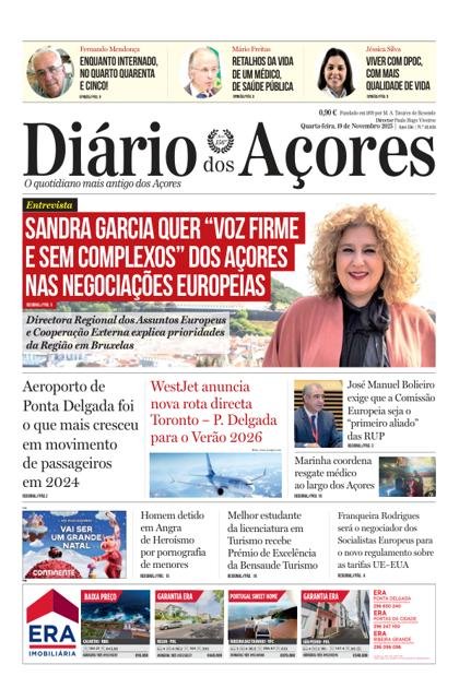 Diário dos Açores – 19/11/2025