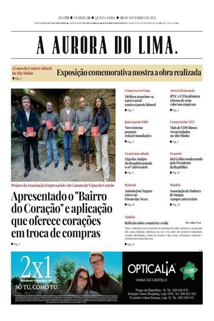 A Aurora do Lima – 20/11/2025