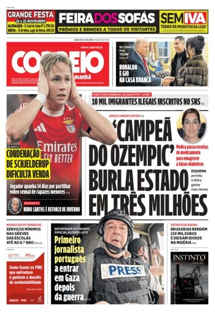 Correio da Manhã – 20/11/2025