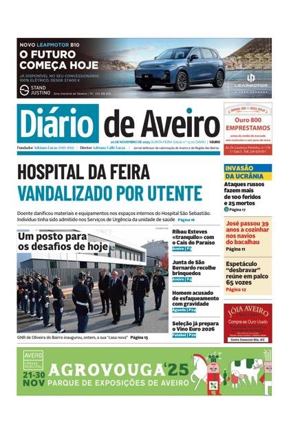 Diário de Aveiro – 20/11/2025