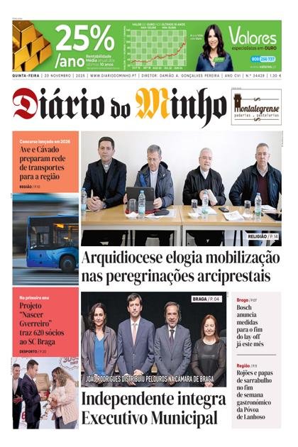 Diário do Minho – 20/11/2025